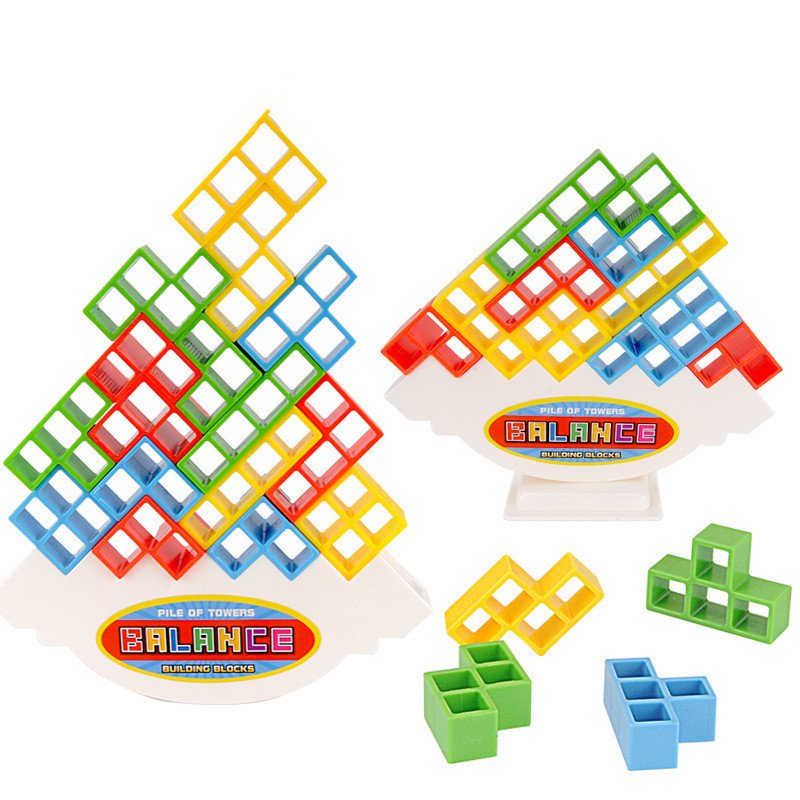 Balance Stacking Board Games Kids Adults Tower Block Toys For Family Parties Travel Games Boys Girls Puzzle Buliding Blocks Toy - Image 4