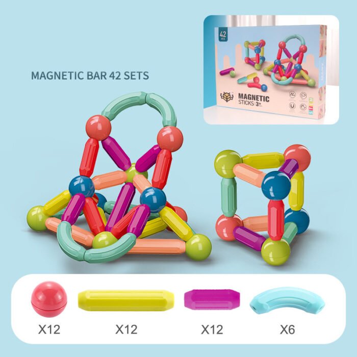 Baby Toys Magnetic Stick Building Blocks Game Magnets Children Set Kids Magnets For Children Magnetic Toy Bricks - Image 2
