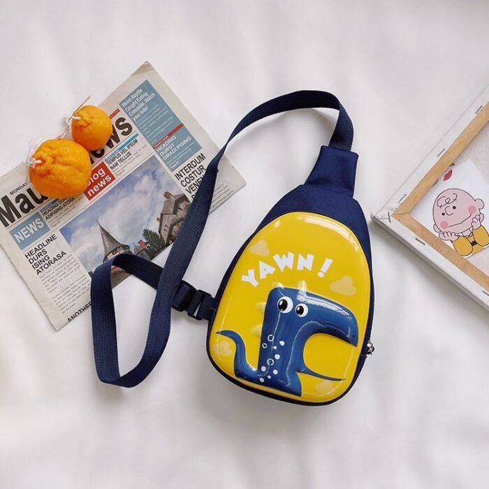 Children’s Cute Cartoon Hard Shell Chest Bag - Image 4
