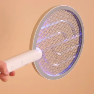 Senelux Electric Fly Swatter, Bug Zapper 2in-1 Racket Fly Killer USB Rechargeable Fly Zapper