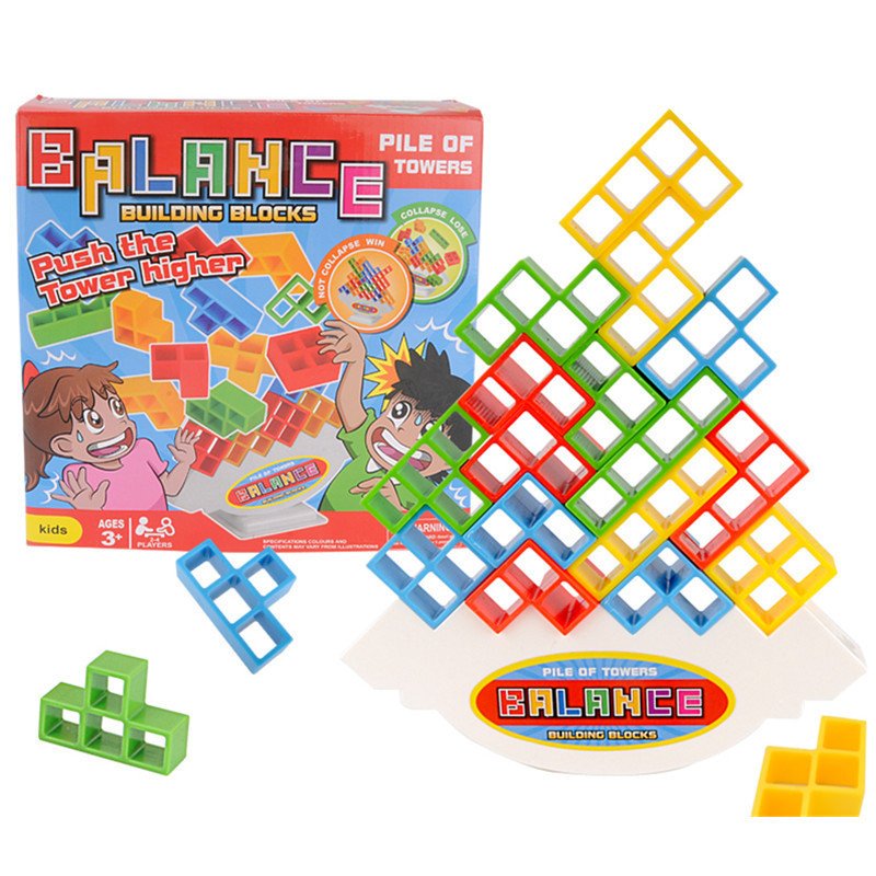 Balance Stacking Board Games Kids Adults Tower Block Toys For Family Parties Travel Games Boys Girls Puzzle Buliding Blocks Toy - Image 3
