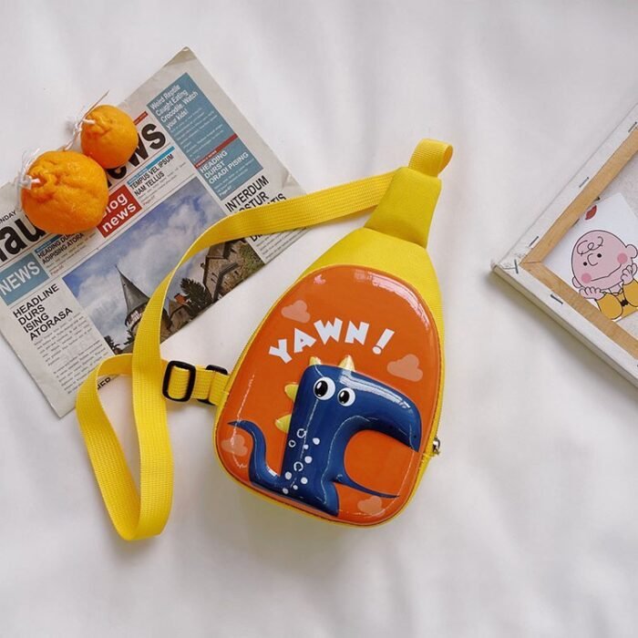 Children’s Cute Cartoon Hard Shell Chest Bag - Image 5